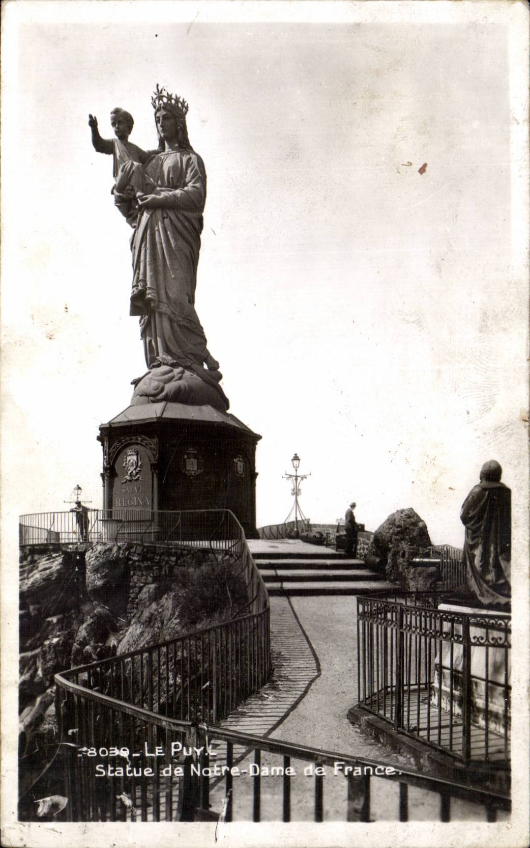 Le Puy-en-Velay — Statue de Notre-Dame de France — Édition « La Géorgie »