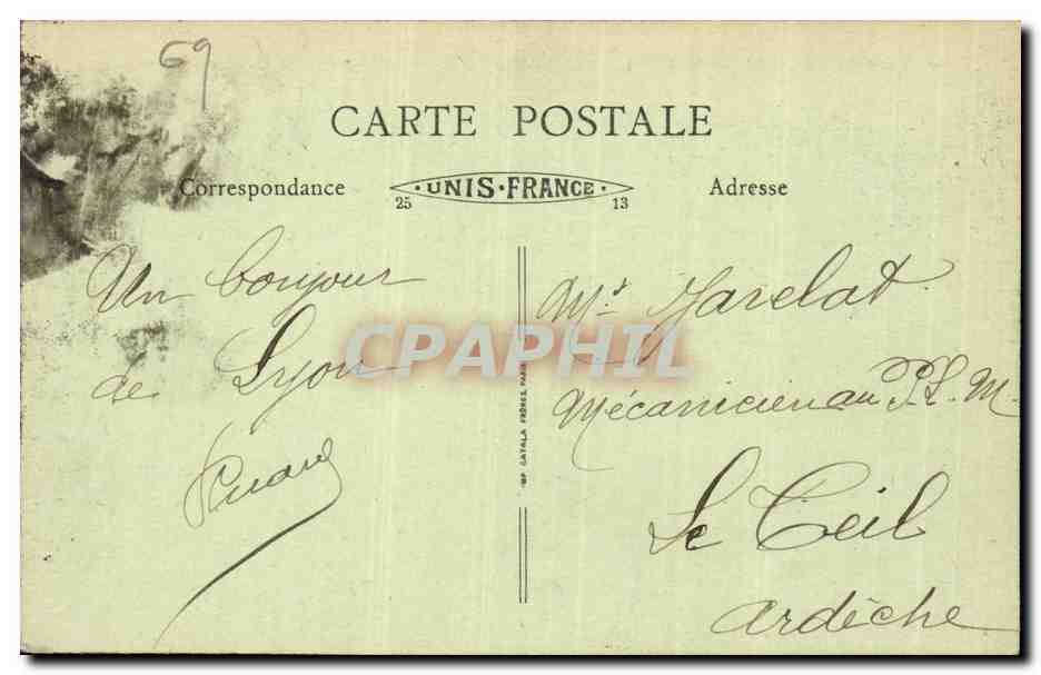 Lyon - Le Pont La Feuillée (inauguré en 1912) - la rue d'Algérie et le Quai de la Pêcherie — Reverso