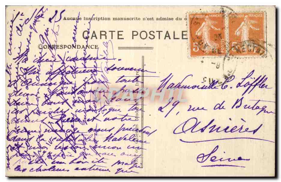 La Cascade des Granges en hiver — Le Centre de L'Auvergne — 48 St-Nectaire Pittoresque — Reverso