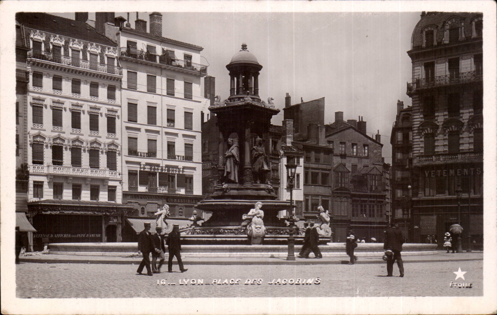 CPA Lyon Place des Jacobins
