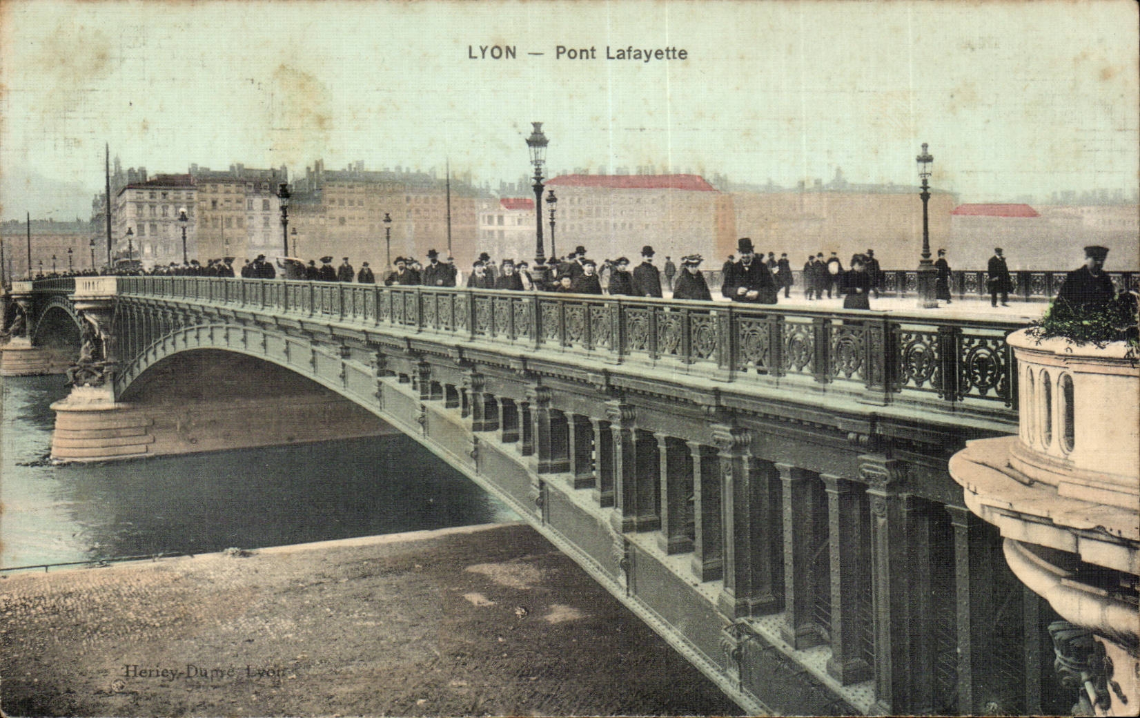LYON — Pont Lafayette — Herley-Dumes Lyon - Recto