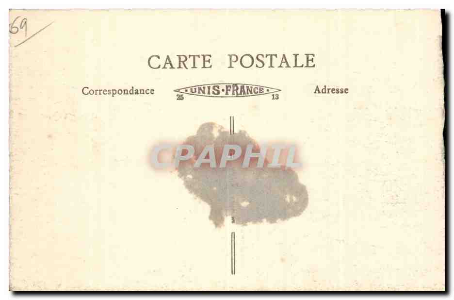 LYON - Pont de la Guillotière et Cours Gambetta - Hôtel de la Mutualité — Rückseite