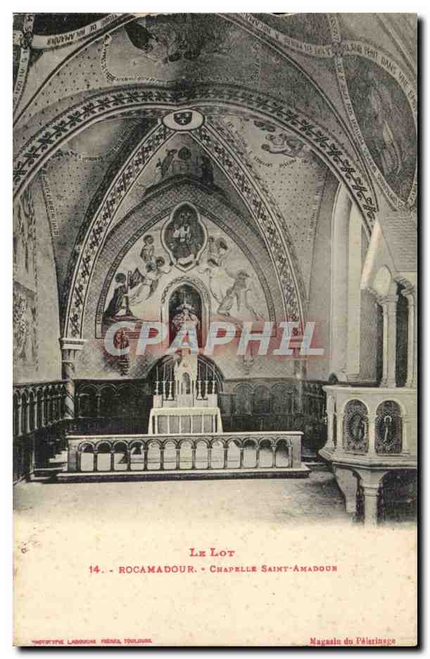 Rocamadour - Chapelle Saint-Amadour — Magasin du Pèlerinage, n°14