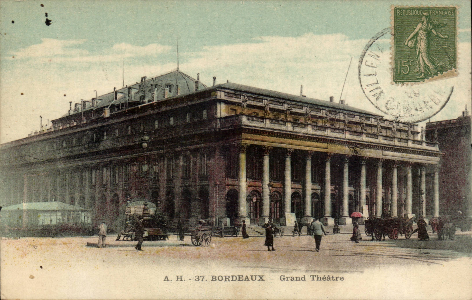 CPA Bordeaux Grand theatre