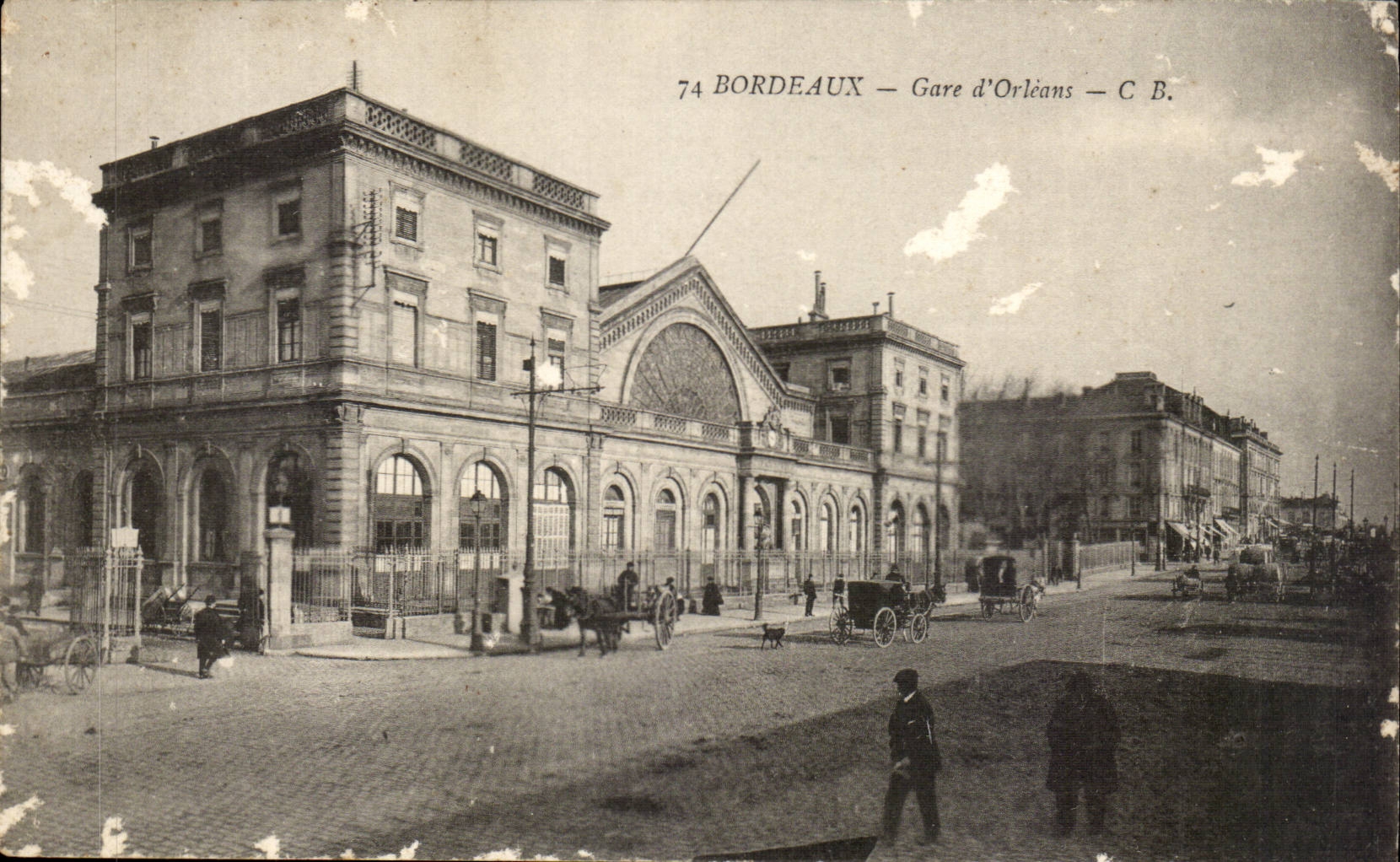 Bordeaux — Gare d'Orléans — C.B. — n°74