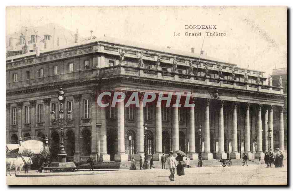 CPA Bordeaux Le grand theatre