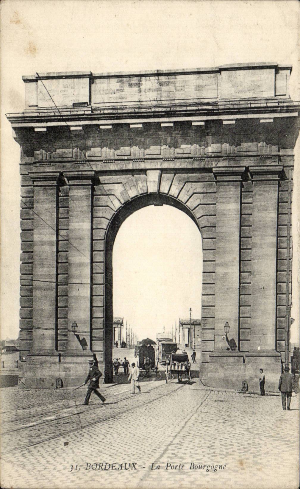 CPA Bordeaux La porte Bourgogne