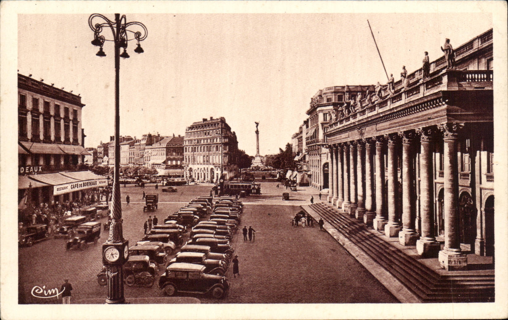CPA Bordeaux Place de la Comedie