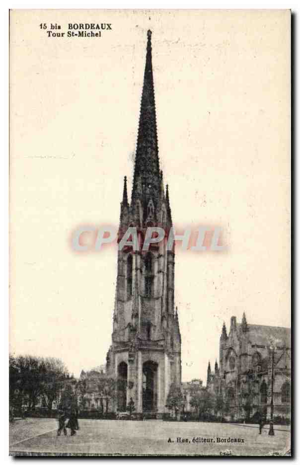 CPA Bordeaux Tour St Michel