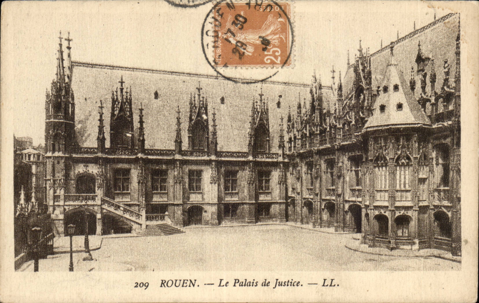 CPA Rouen Le palais de justice