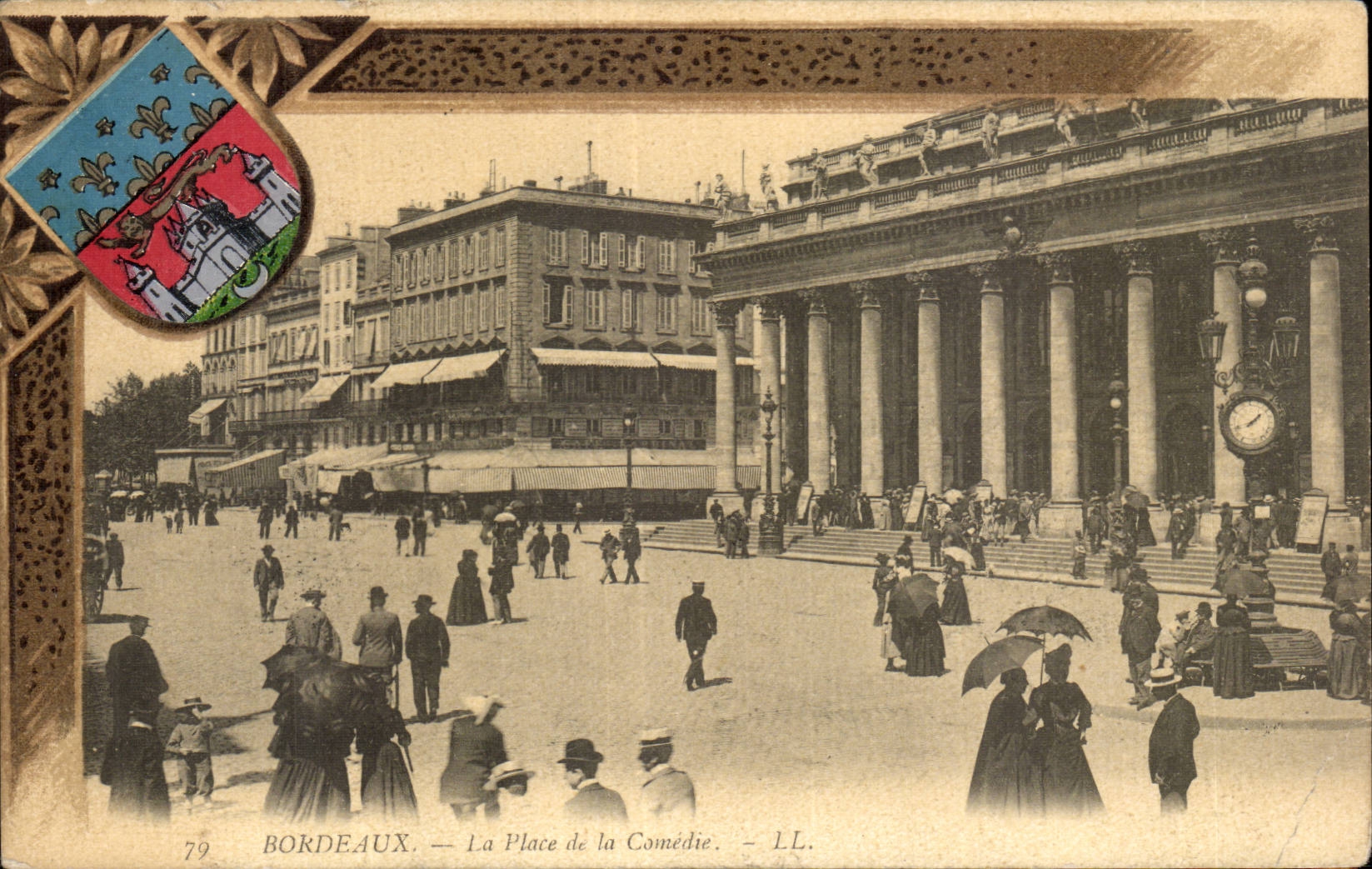 CPA Bordeaux Place de la Comedie