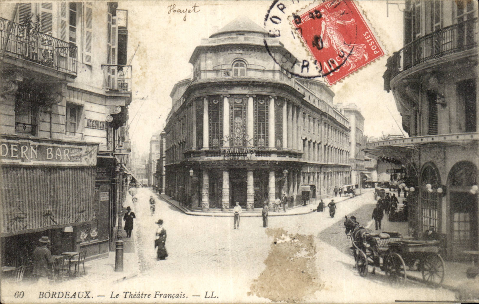 CPA Bordeaux Le theatre francais