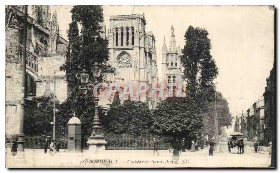Bordeaux CPA Cathedrale Saint Andre
