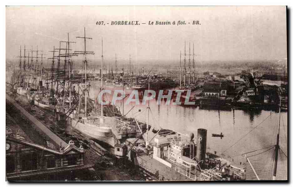 Bordeaux CPA Le bassin a flot