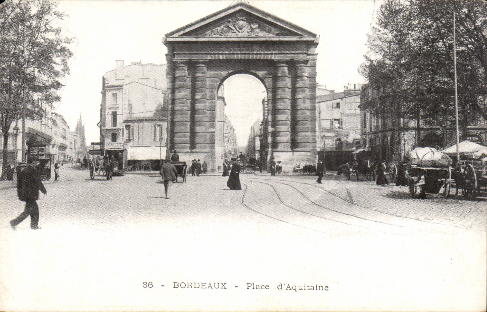 CPA Bordeaux Place d'Aquitaine