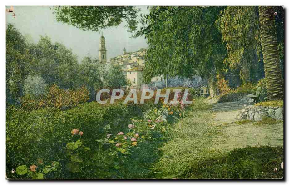 CPA Menton La vieille ville