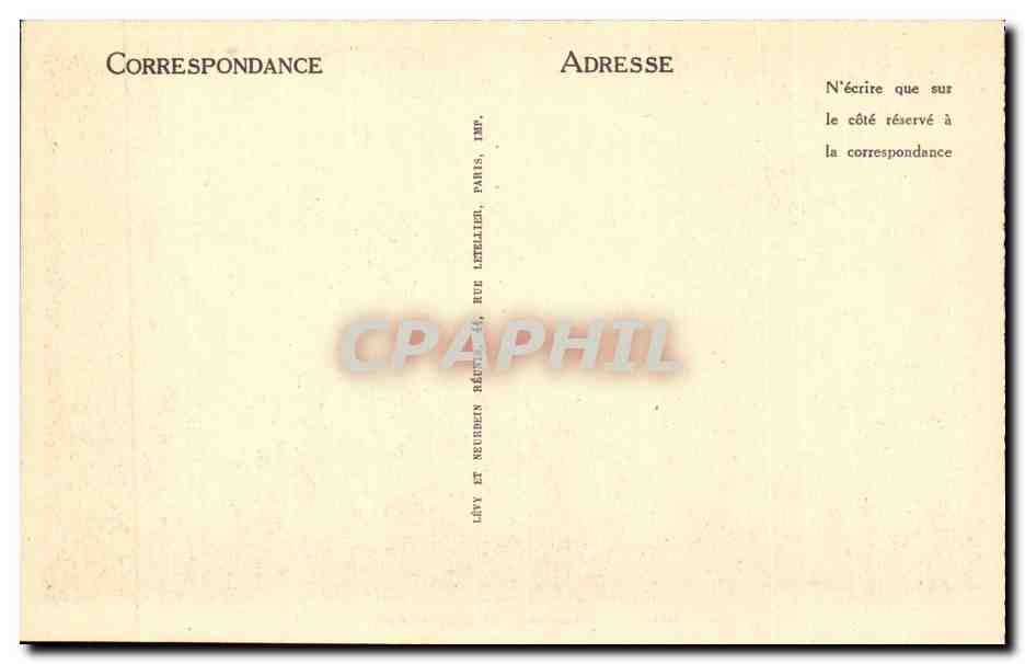 CPA Nice Le jardin Albert 1er et la jetee — Rückseite