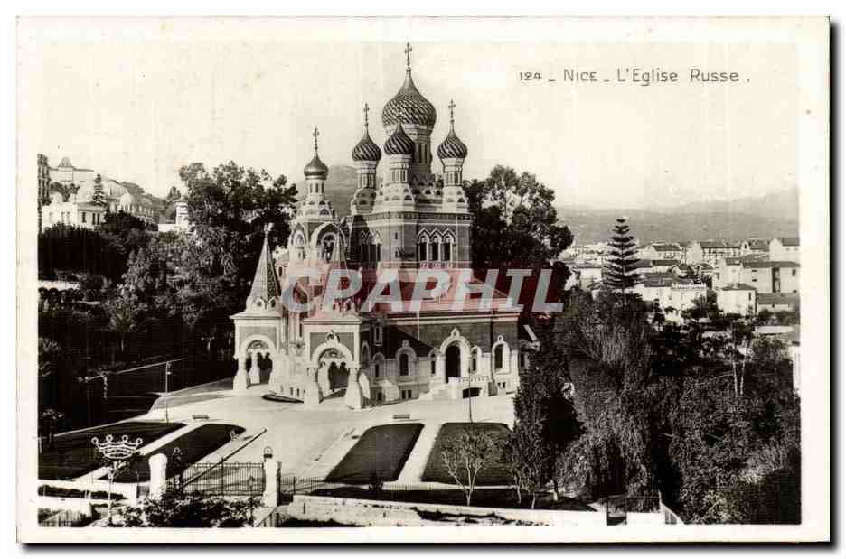 CPA Nice L'eglise russe