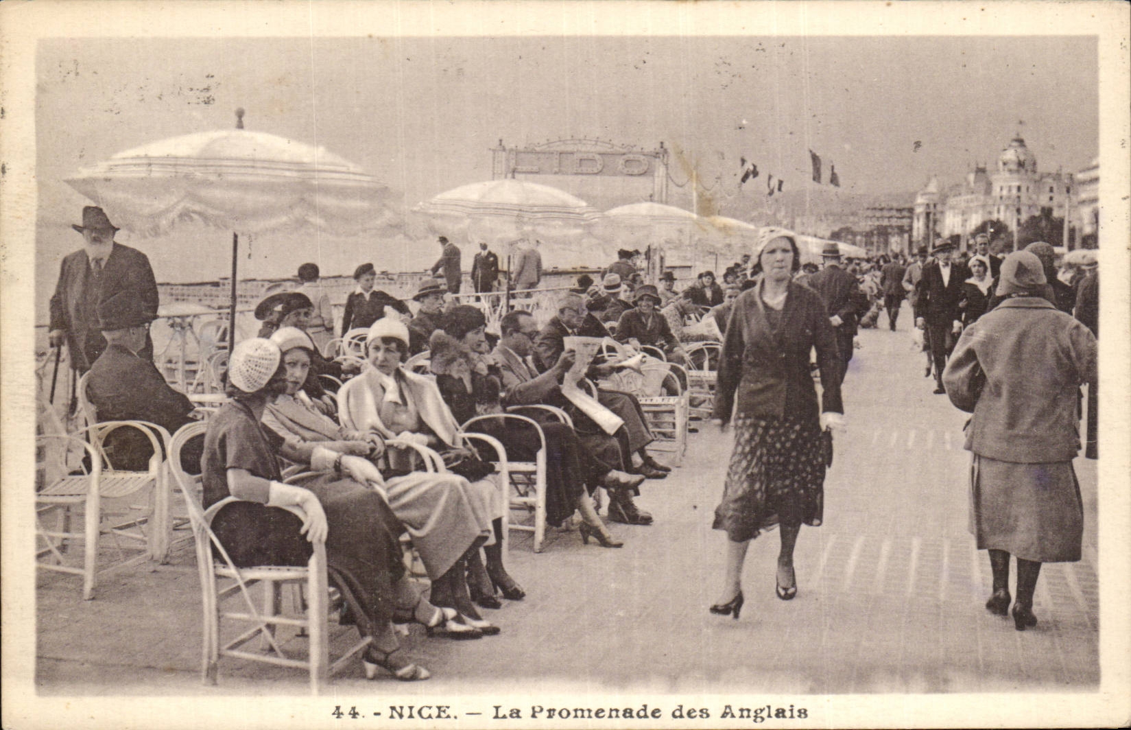 Nice CPA Promenade des anglais 