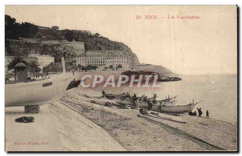 Nice CPA Les ponchettes