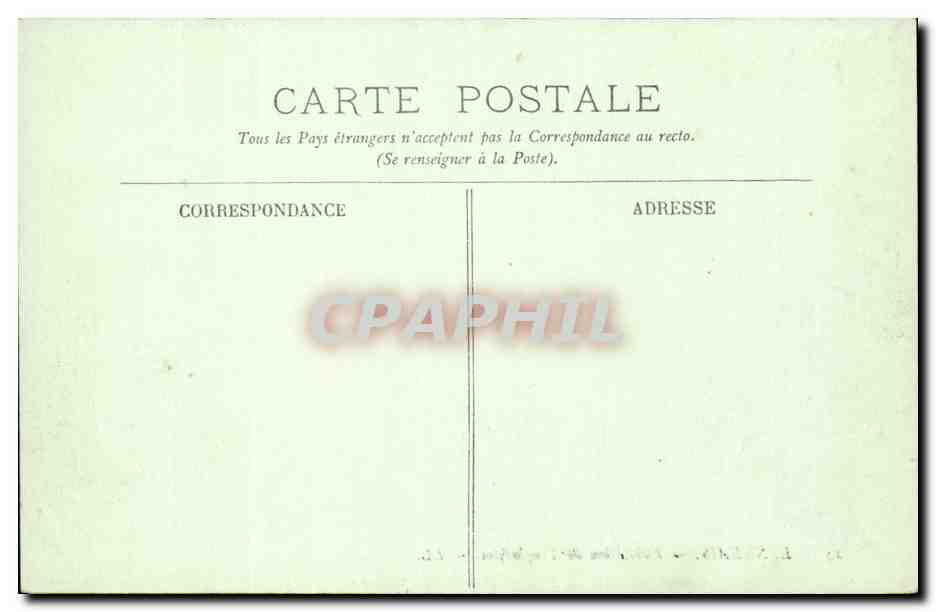 CPA Langeais Habitation de troglodytes — Rückseite