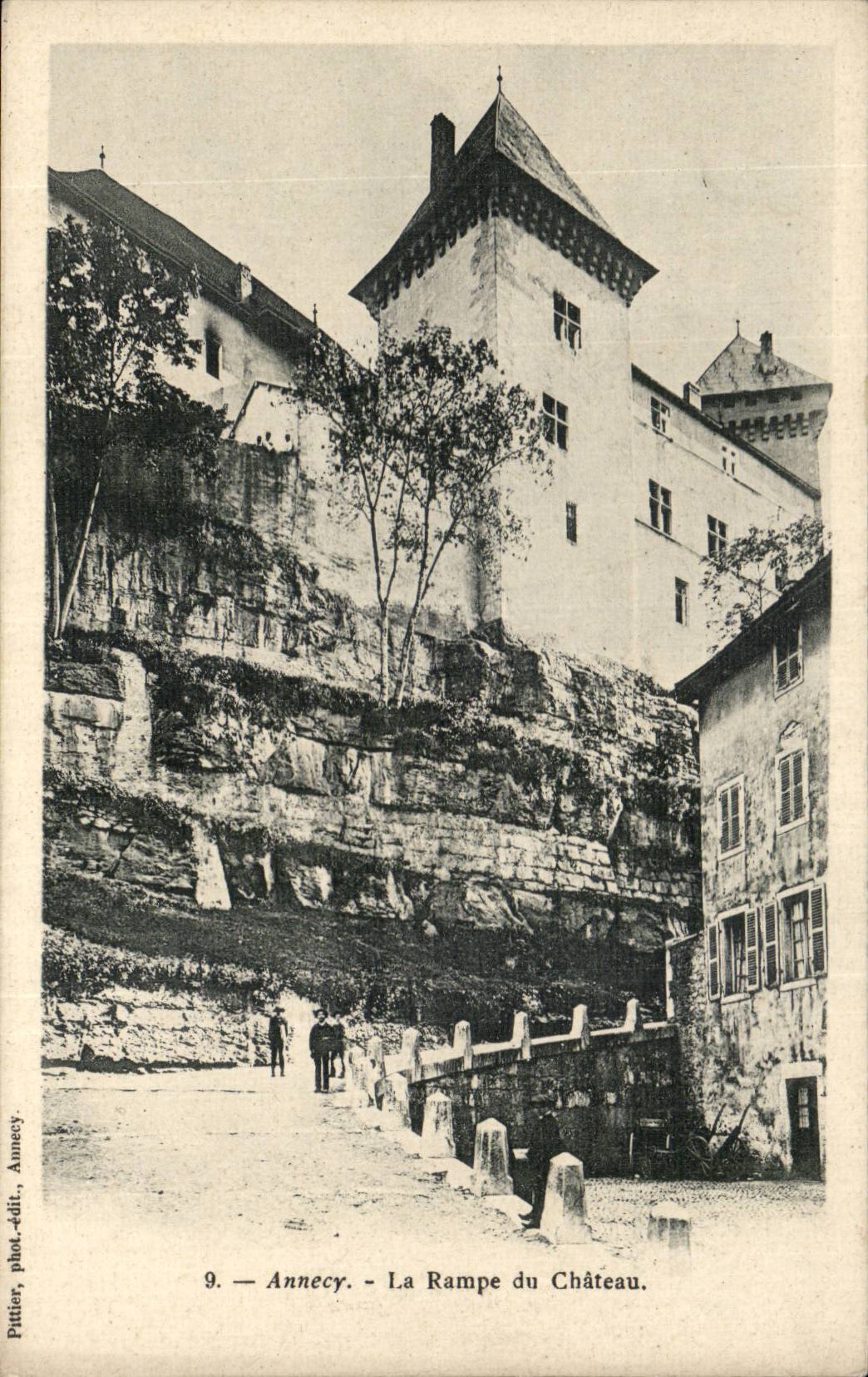 Annecy — La Rampe du Château — Pittier, phot.-édit. Annecy, n°9