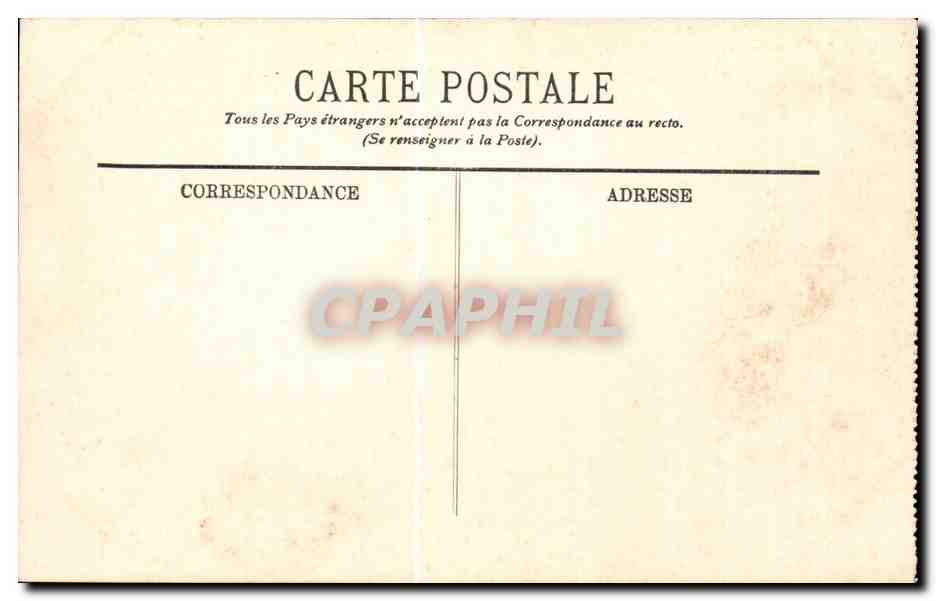 CPA Nice La jetee promenade — Rückseite