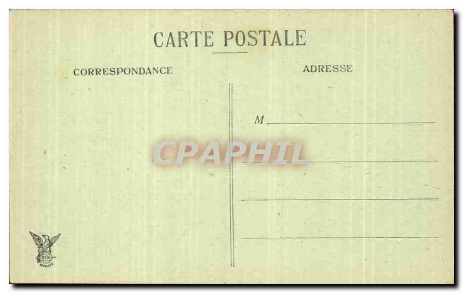 CPA Nice Jardin Albert 1er Palmiers  — Rückseite