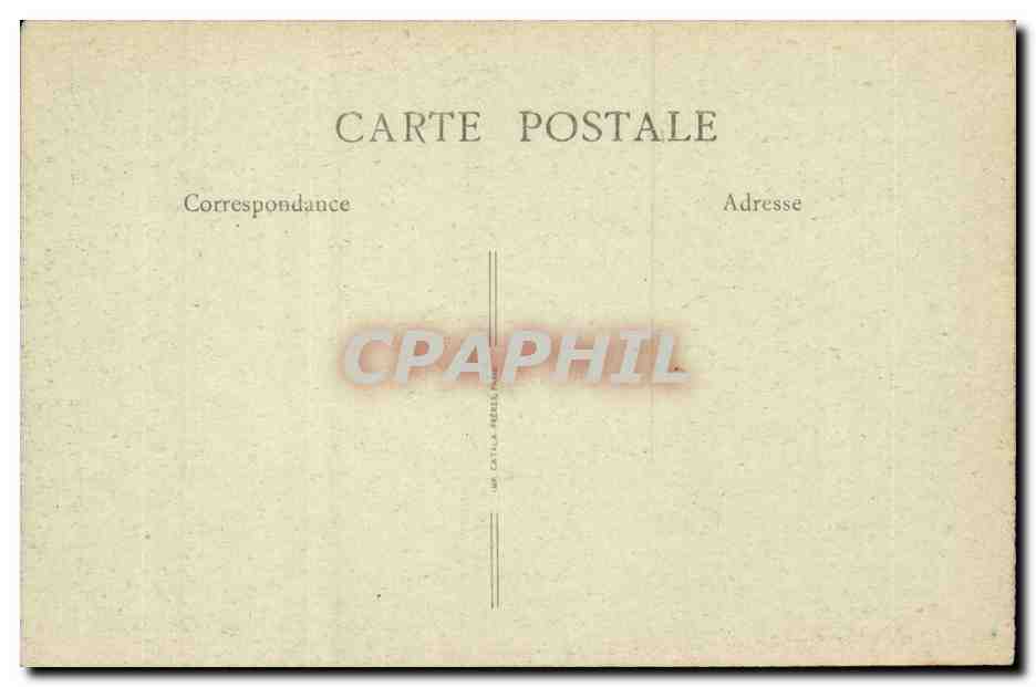 CPA Chamonix Le sommet d'une arete — Verso