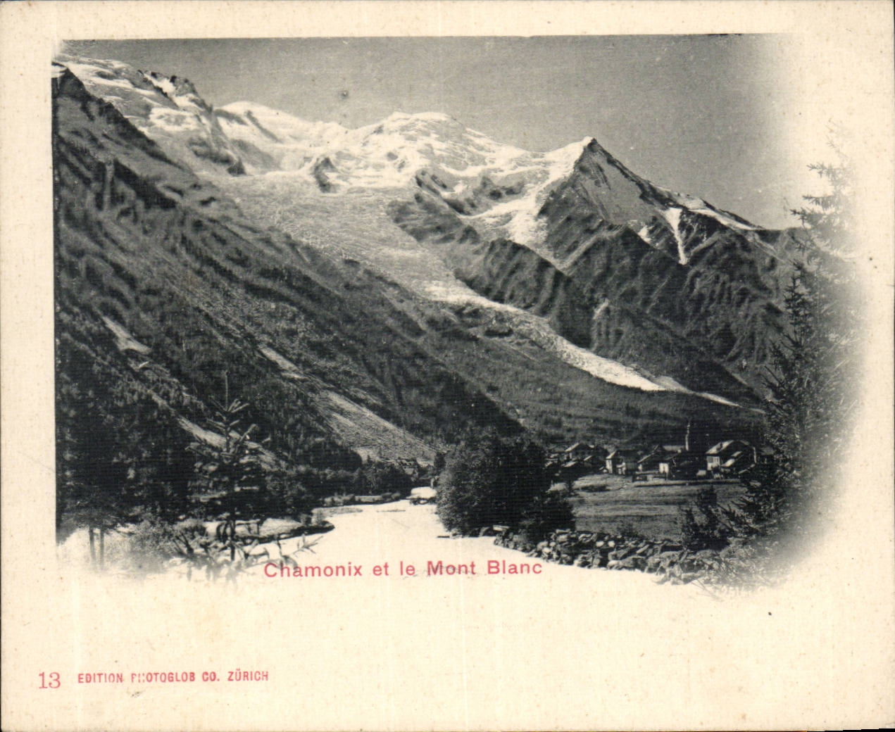 CPA Chamonix et le Mont Blanc