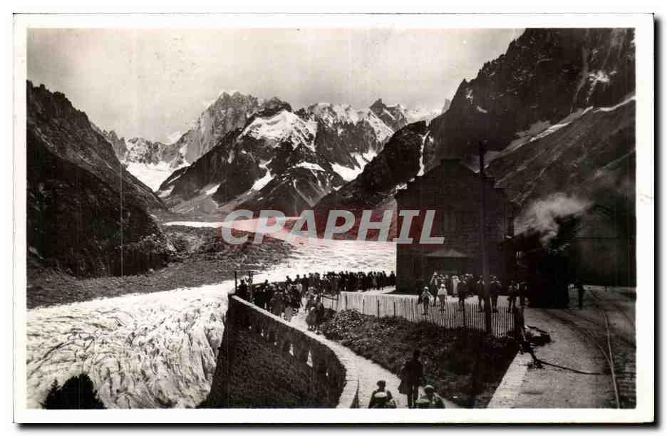 CPA Chamonix Mer de glace Montenvers