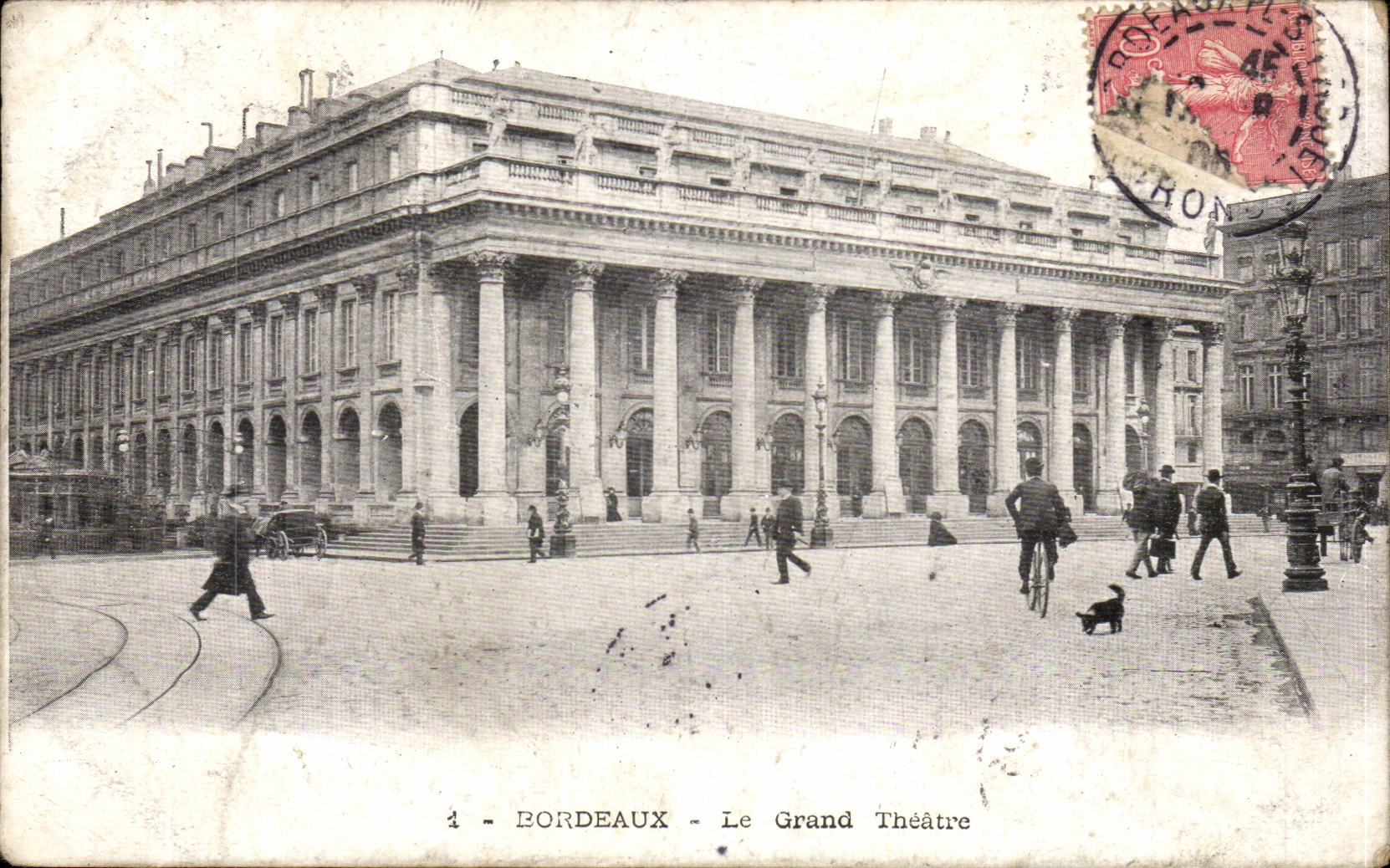 CPA Bordeaux Le grand theatre