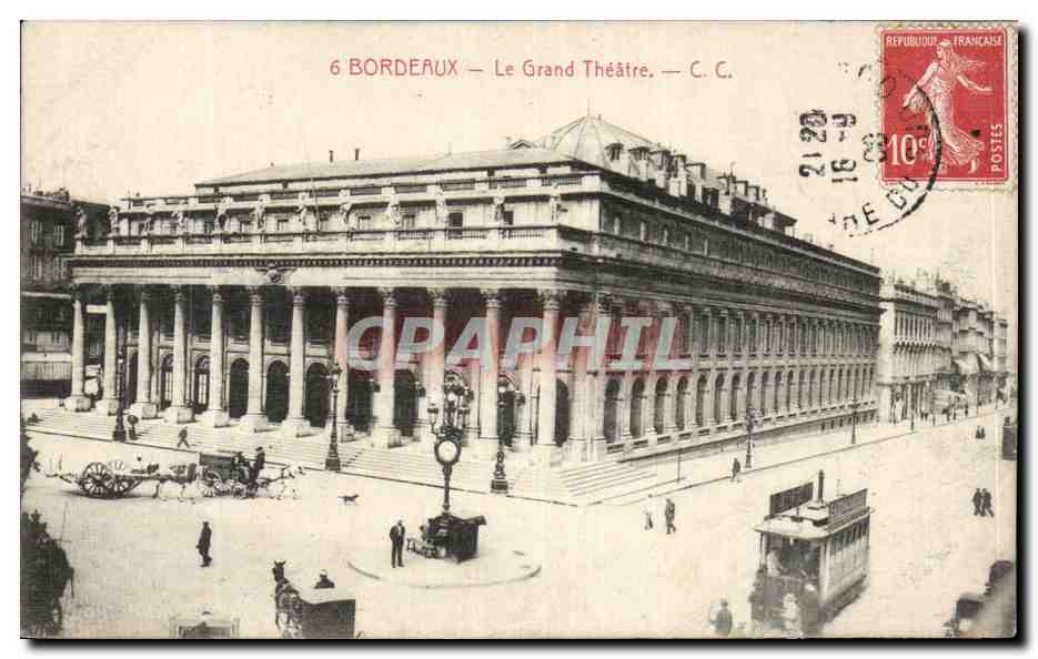 CPA Bordeaux Le grand theatre