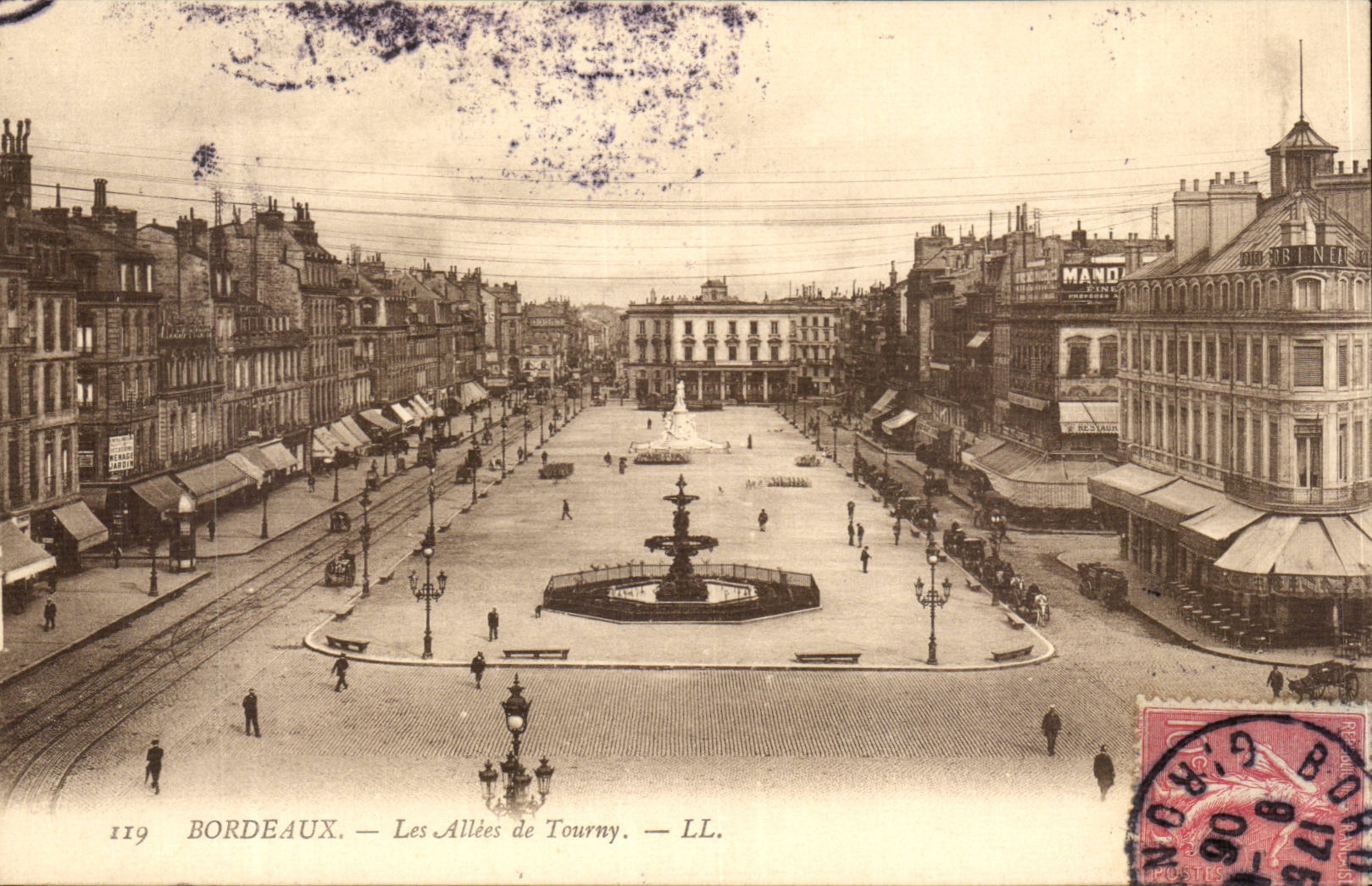 Bordeaux — Les Allées de Tourney — LL. n°119