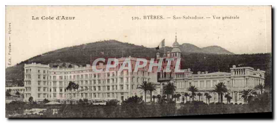 CPA Hyeres San Salvadour Vue generale