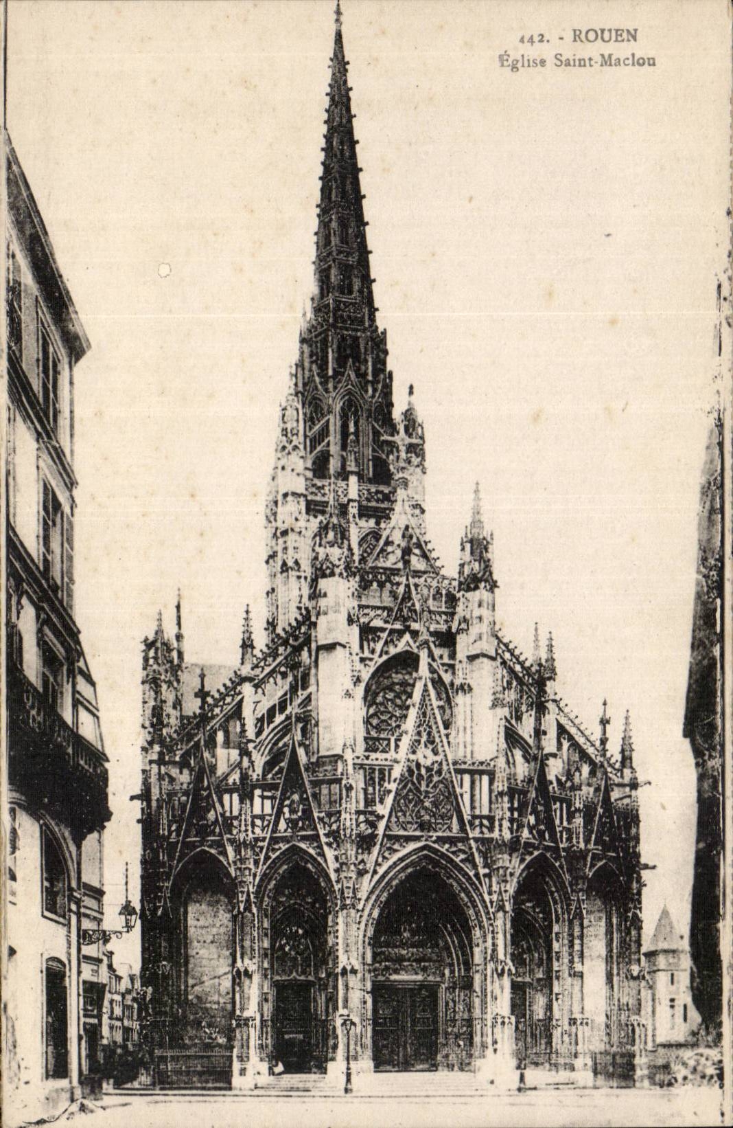 CPA Rouen Eglise Saint Maclou