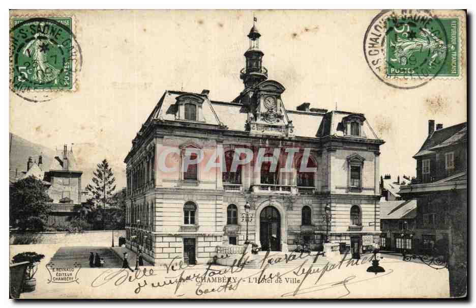 CPA Chambery L'hotel de ville