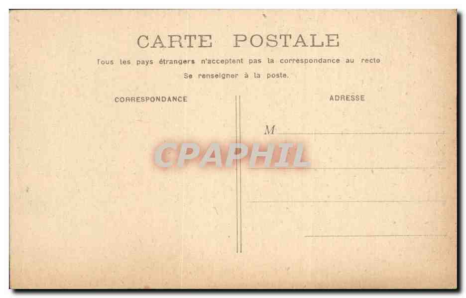 CPA Bordeaux Tour Pey Berland — Verso