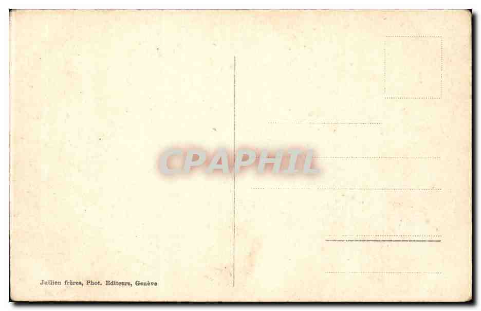 Chamonix — Mer de Glace et Gare du Montenvers — J.J. 8595 — Verso