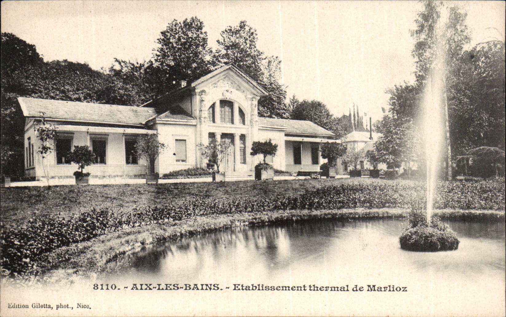 CPA Aix les Bains Etablissement thermal de marlioz