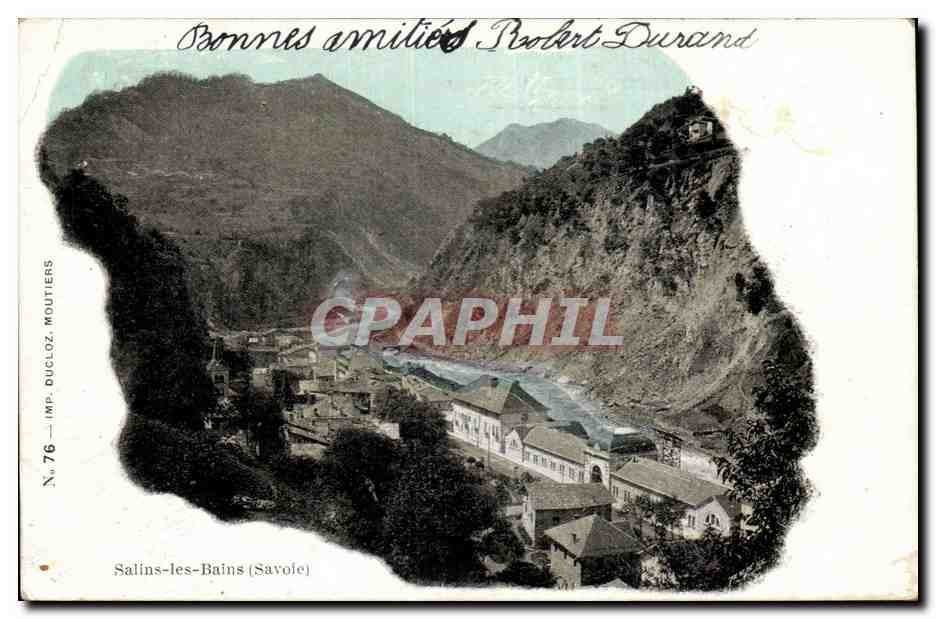 CPA Salins les Bains