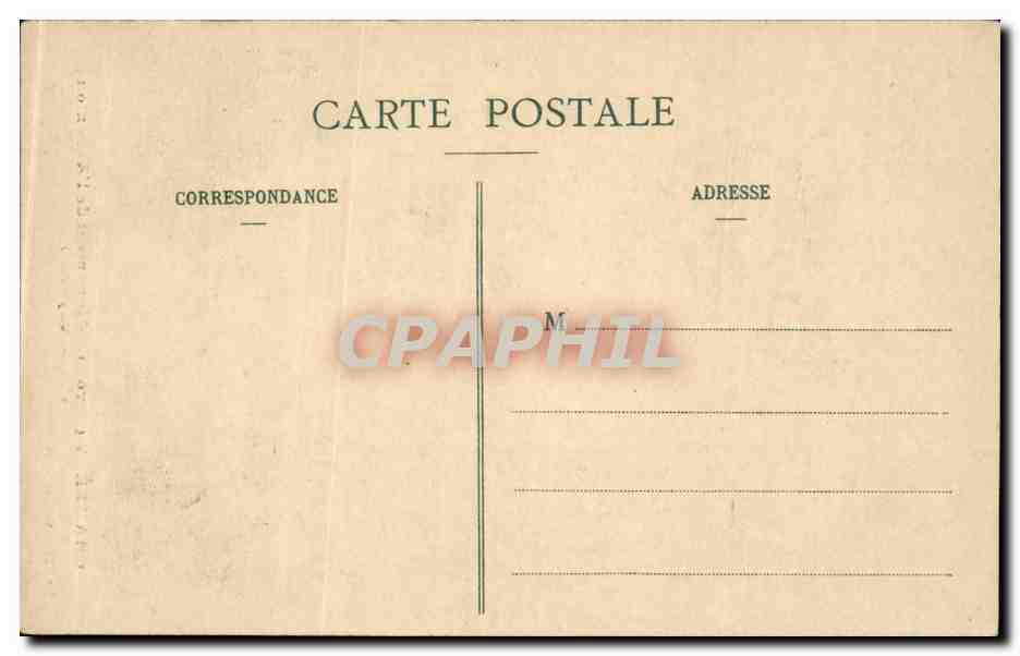 CPA Chambery Monument de l'annexion La Savoyarde — Rückseite