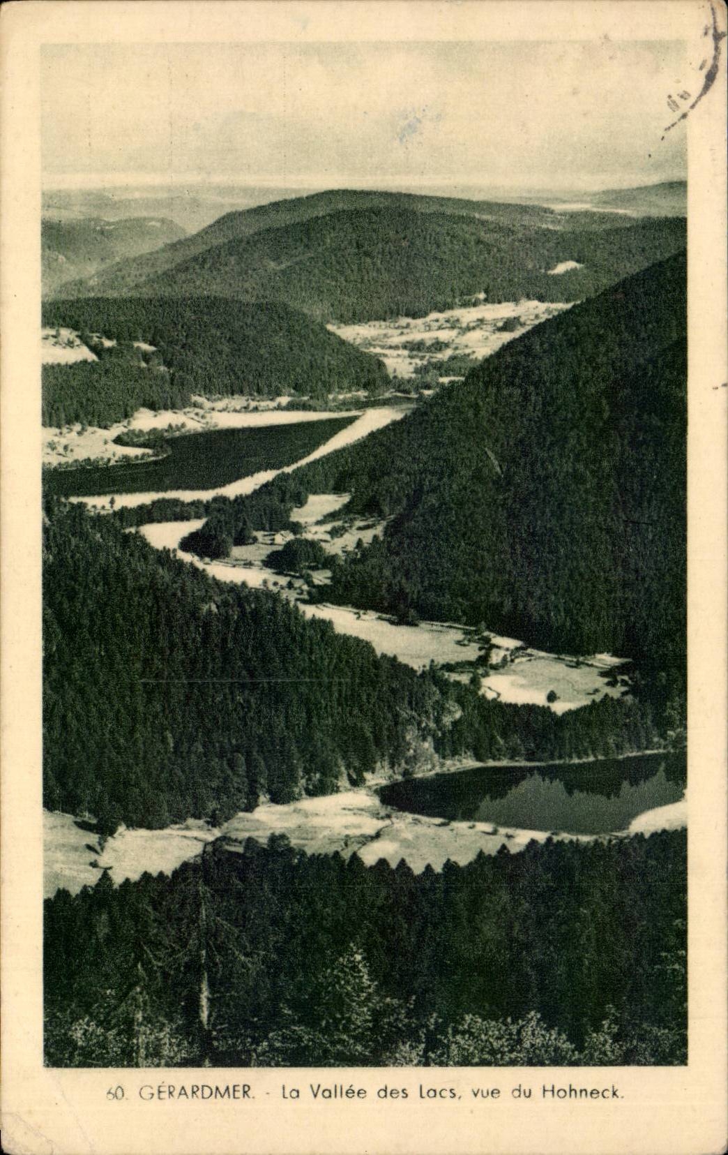 Gérardmer - La Vallée des Lacs, vue du Hohneck — Édition spéciale Bazar du Lac, n°60