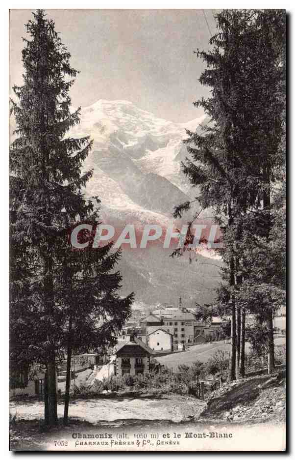 CPA Chamonix et le Mont Blanc