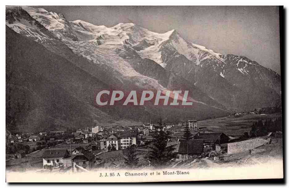 CPA Chamonix et le Mont Blanc