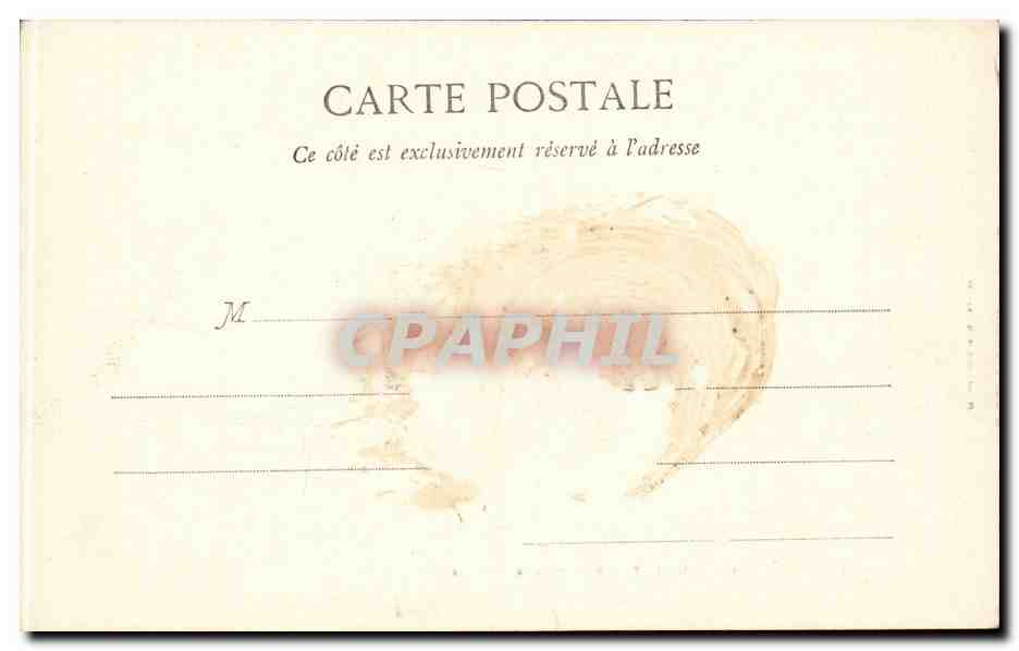 CPA Annecy Entree des canaux — Verso
