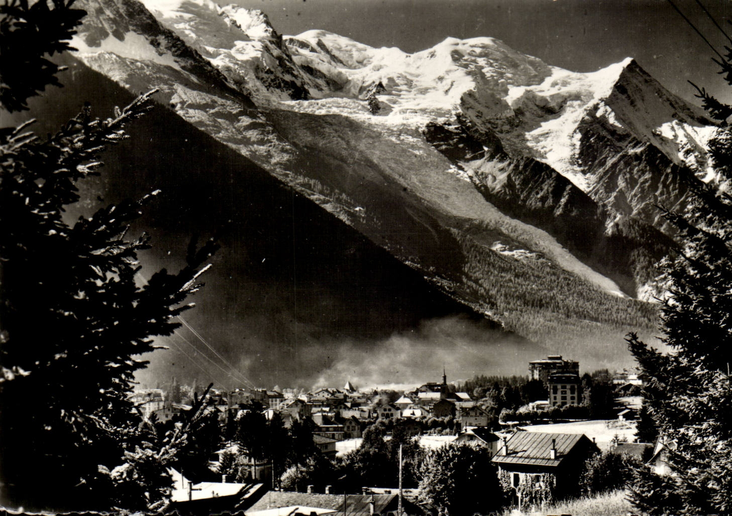 Chamonix (Haute-Savoie) — vue du Mont Blanc — Cliché du Céleste Chasseur d'Images