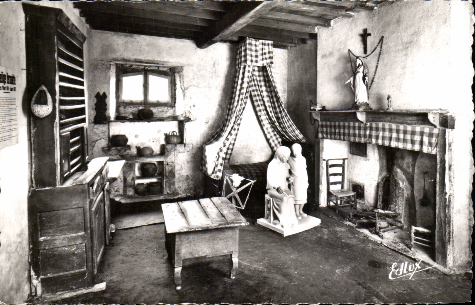 CPSM Bartres Chambre authentique ou Sainte Bernadette passa son enfance