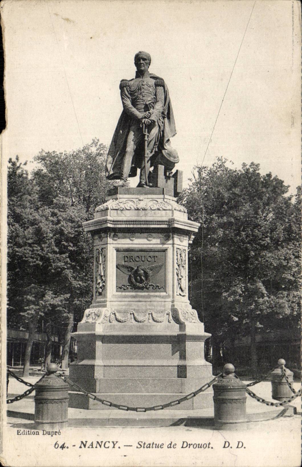 NANCY — Statue de Drouot — Édition Dupré n°64