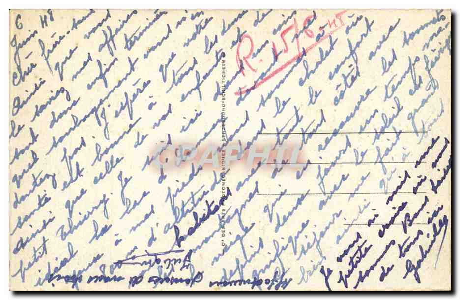 Lac d'Annecy — Presqu'île de Duingt et Dents de Lansfon — éditeur C.P. (n°45) — Verso